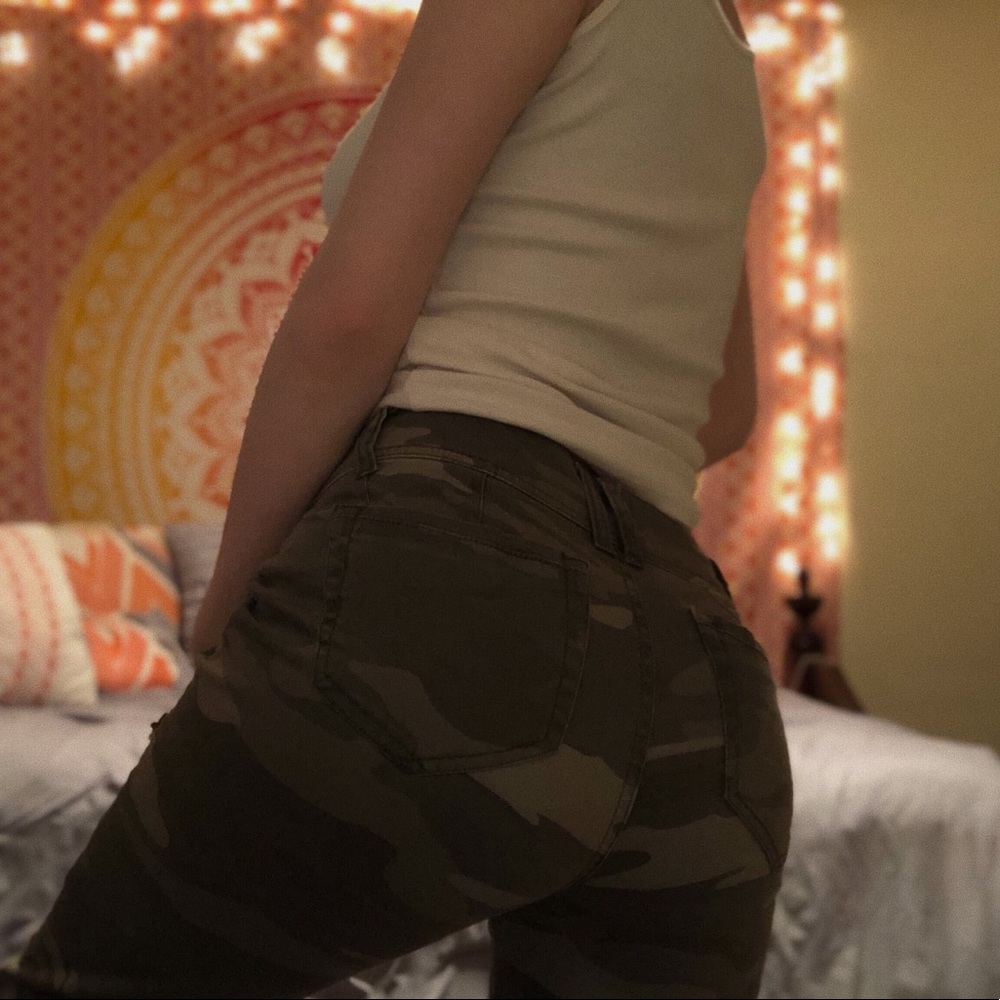 Camo jeans